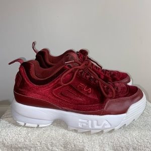 Fila Disruptor Velvet Sneakers